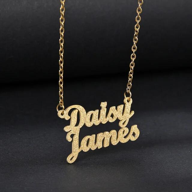 Personalized Custom Names Pendant Necklace
