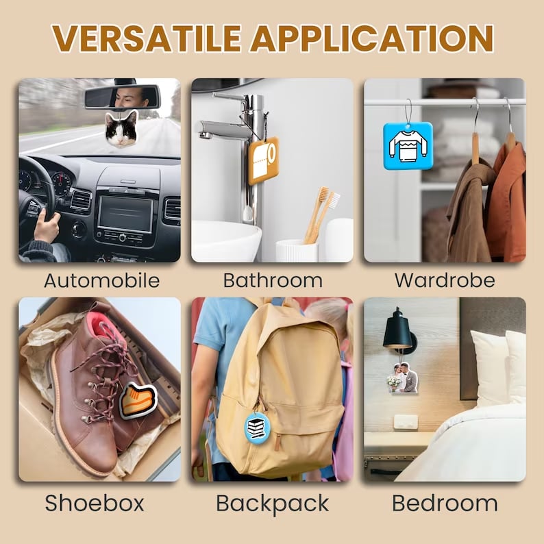 Picture Air Freshener - Cute Car Accessories, Photo Freshener