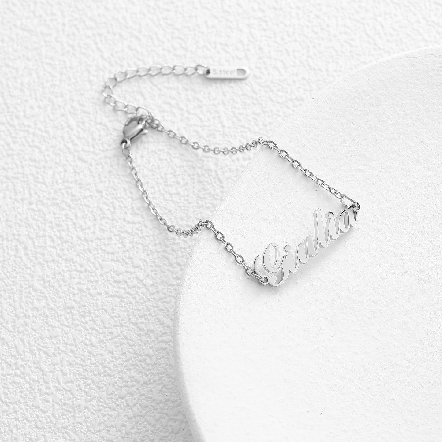 💍Personalized Name Jewelry by Gleamglorify • Signature Jewelry • Memorial Personalized Keepsake Gift